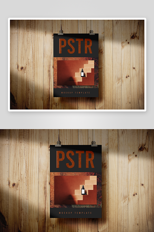 广告橱窗宣传单样机-众图网