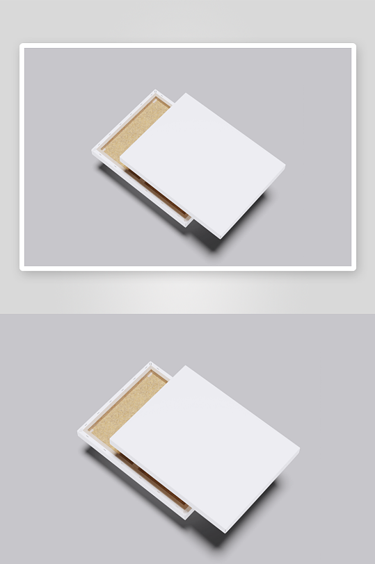 A4信纸卡片传单样机mockup分层素材-众图网