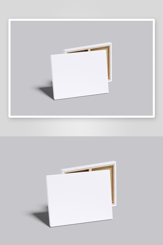 A4信纸卡片传单样机mockup分层素材-众图网