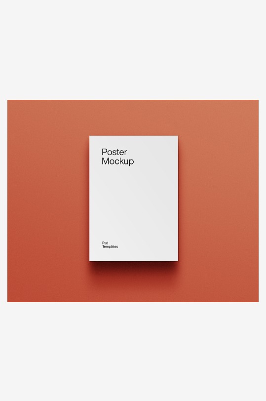 广告宣传单样机mockup分层素材-众图网