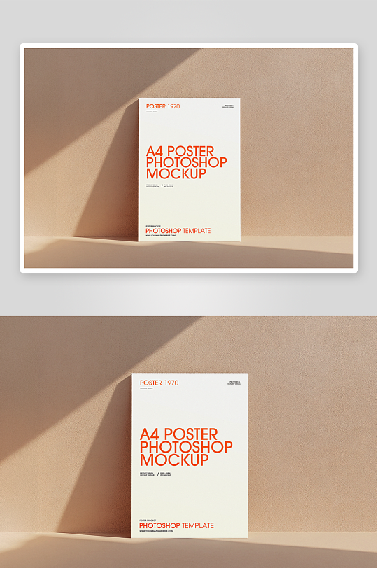 广告传单样机mockup分层素材-众图网