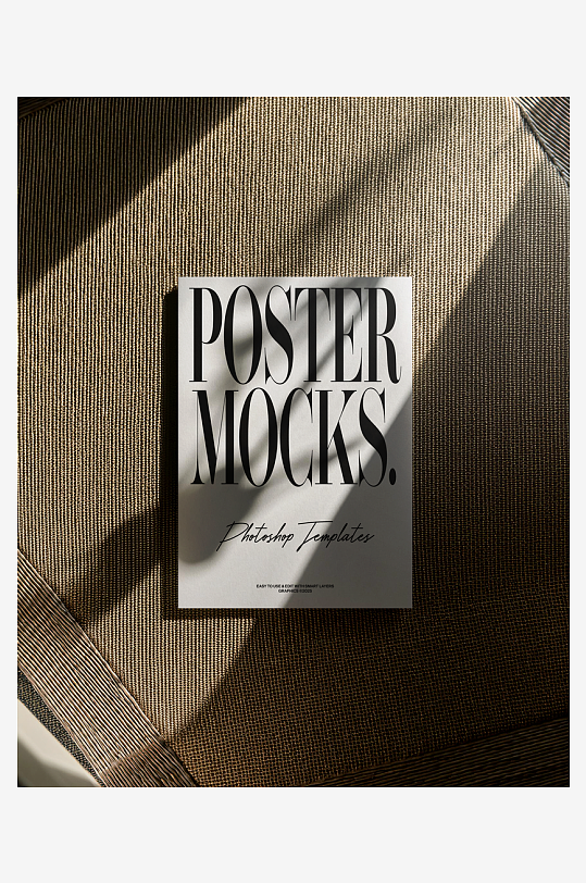 广告传单样机mockup分层素材-众图网