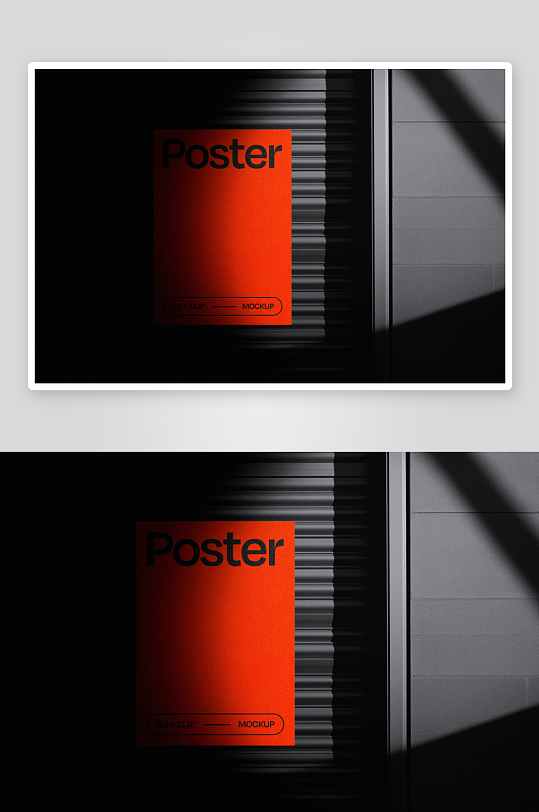 广告传单样机mockup分层素材-众图网