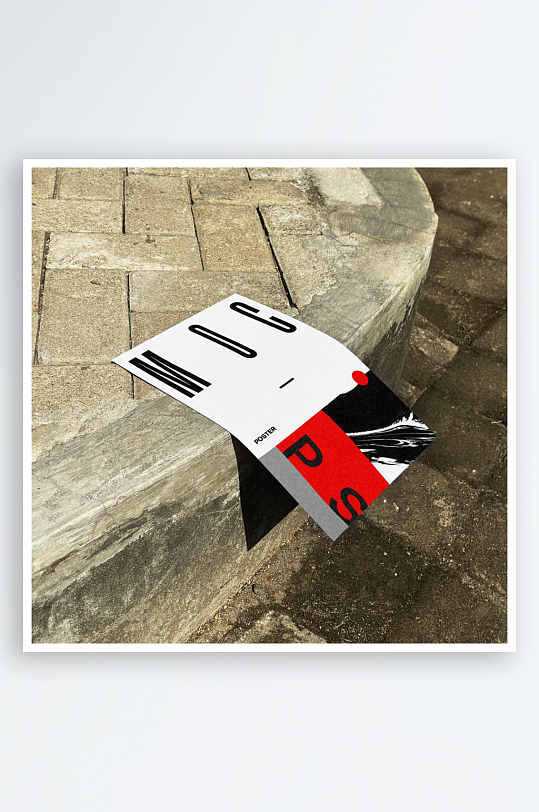 海报广告传单样机mockup分层素材-众图网