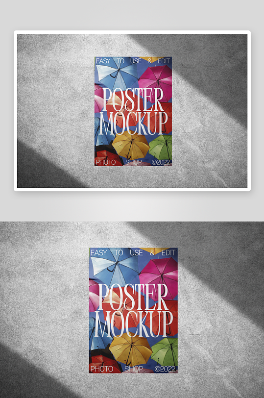 海报广告传单样机mockup分层素材-众图网