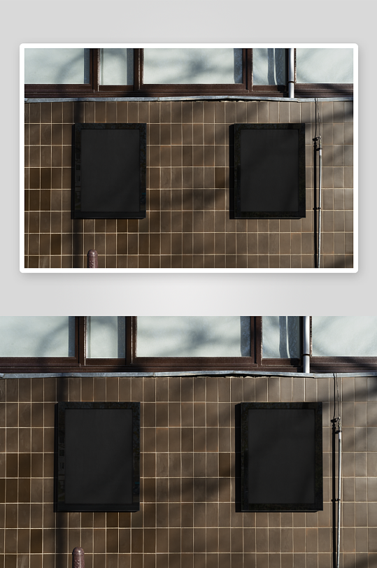 海报广告传单样机mockup分层素材-众图网