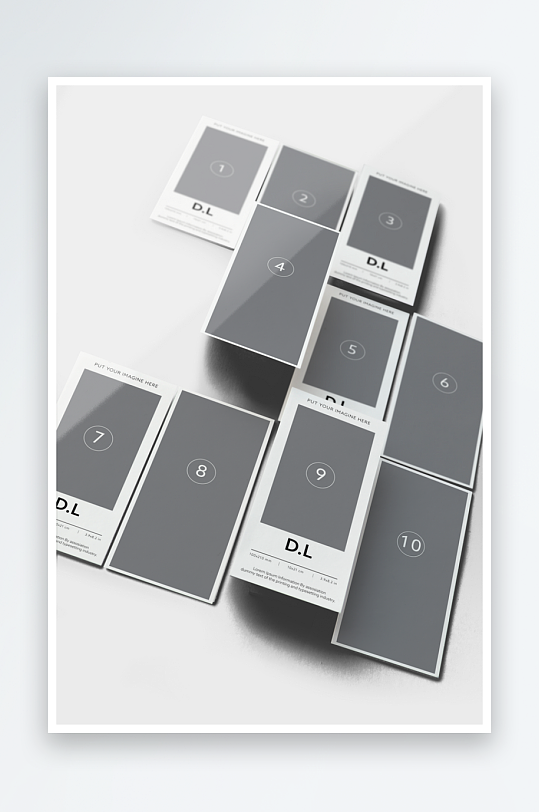 海报广告传单样机mockup分层素材-众图网