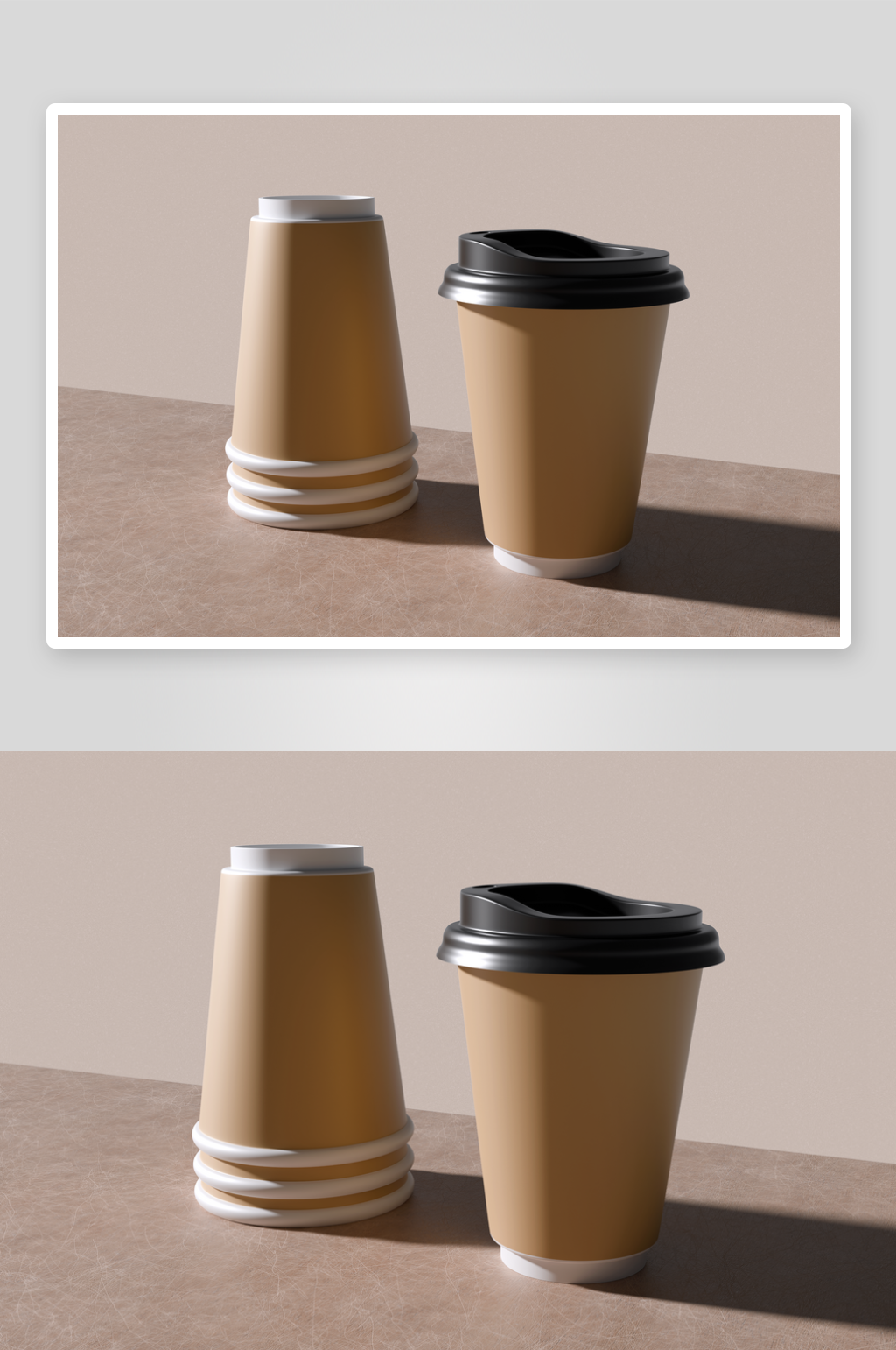 咖啡杯mockup样机素材素材
