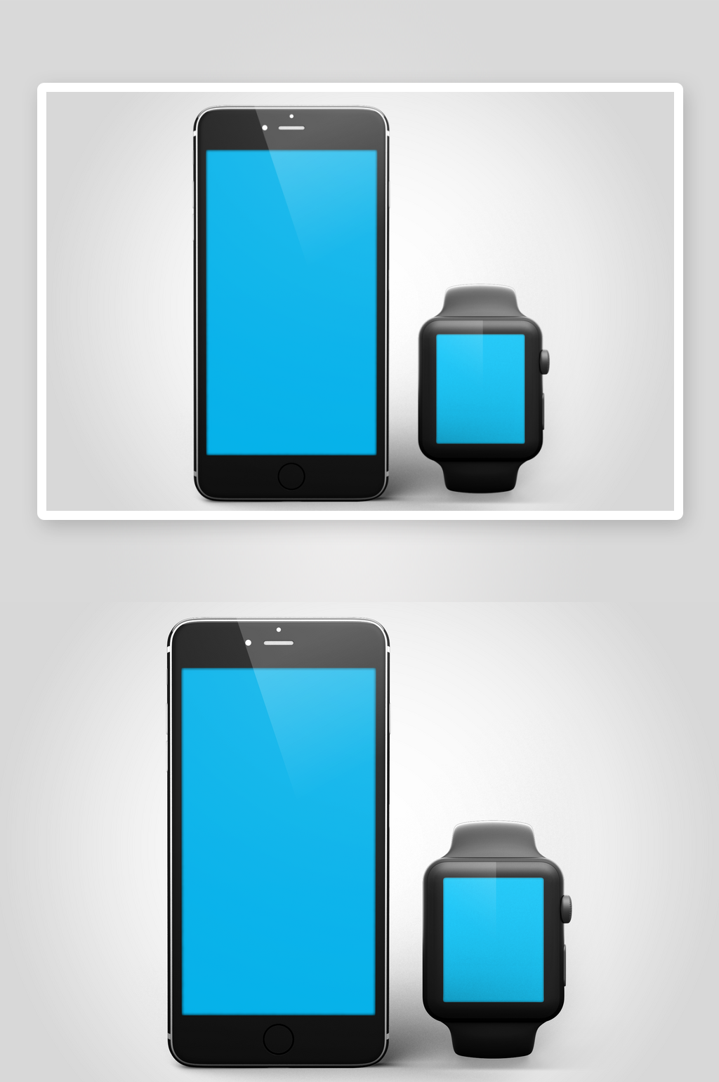 AppleWatch应用场景样机模板素材
