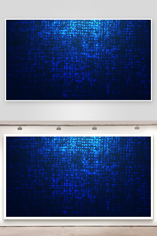 创意矢量智能科技背景-众图网