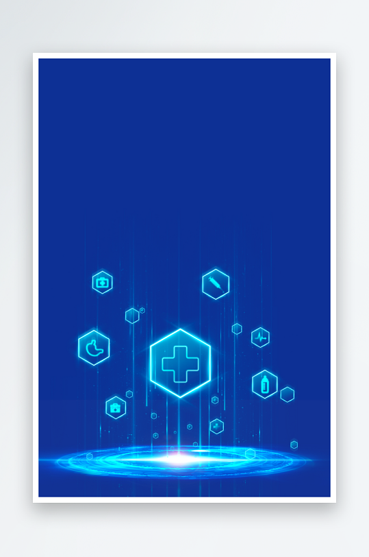科技互联网海报模板-众图网