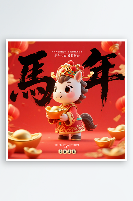 马年春节首页头图-众图网