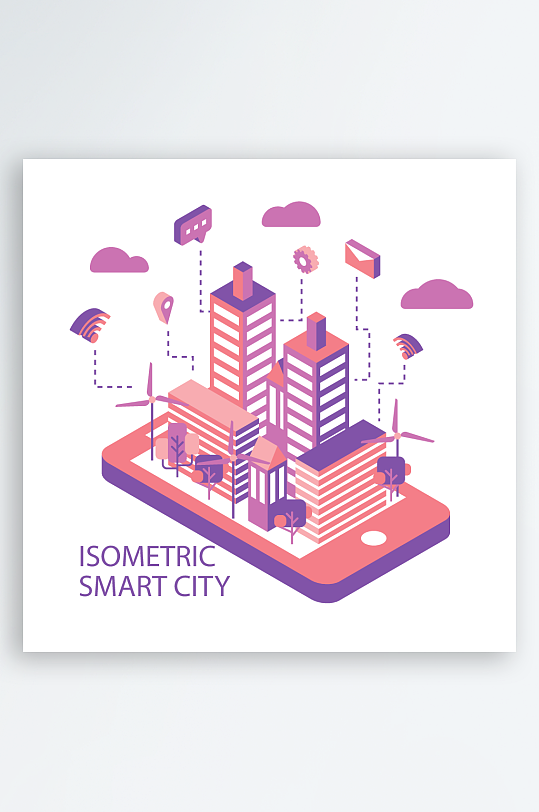 矢量设备插画模版素材-众图网