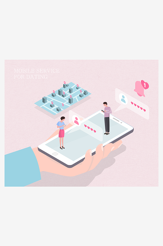 矢量设备插画模版素材-众图网