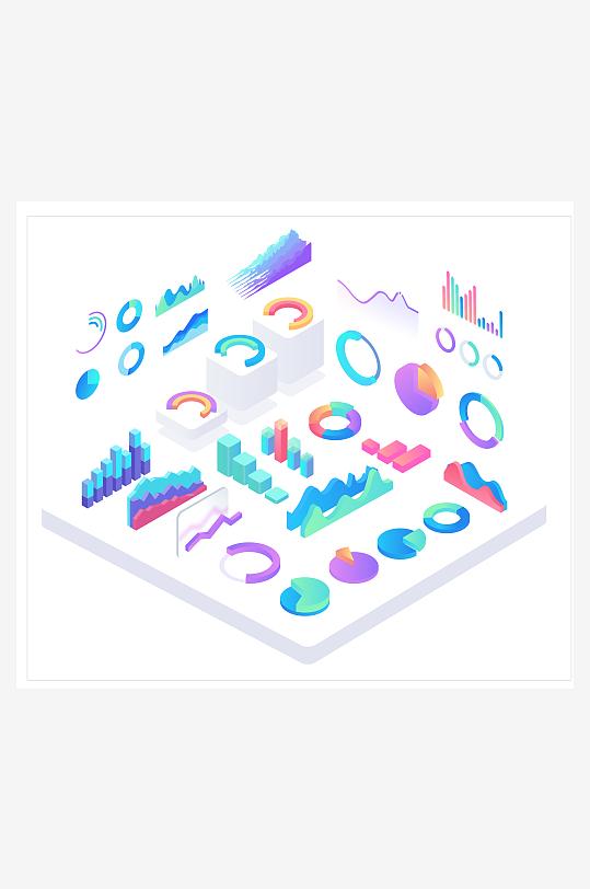 矢量设备插画模版素材-众图网