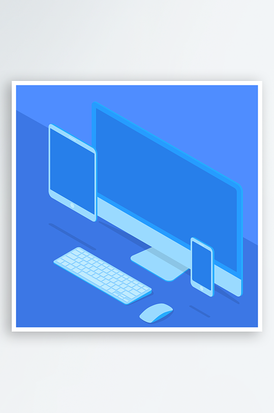 矢量设备插画元素-众图网