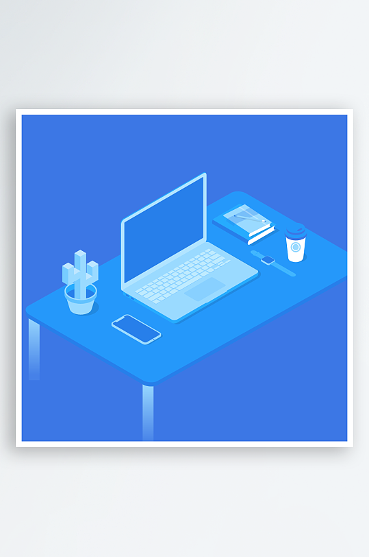 矢量设备插画元素-众图网