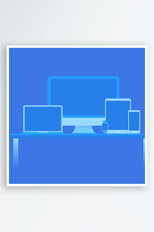 矢量设备插画元素-众图网