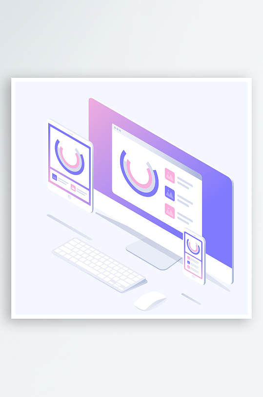 矢量设备插画元素图片-众图网