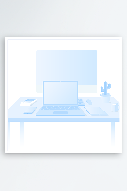 矢量设备插画元素图片-众图网