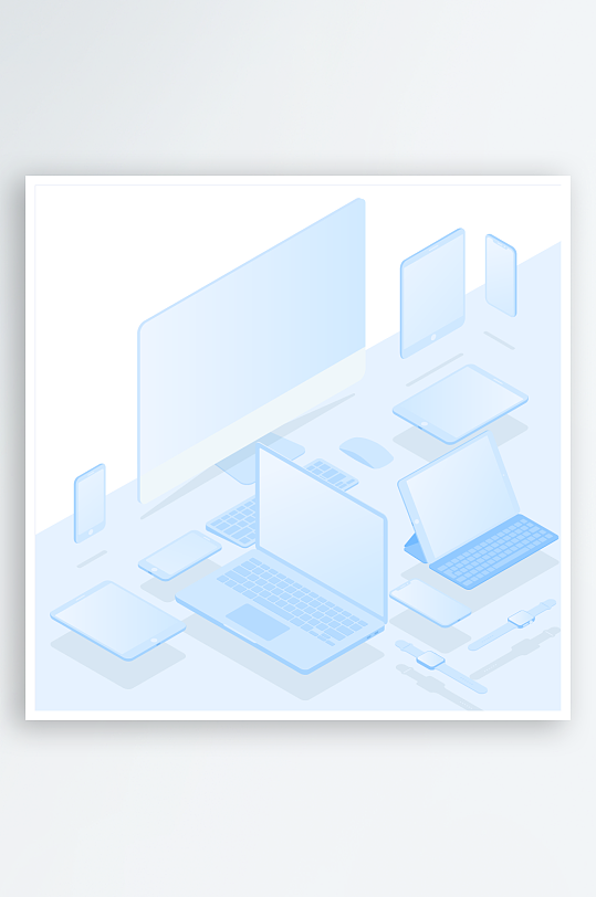 矢量设备插画图片素材-众图网