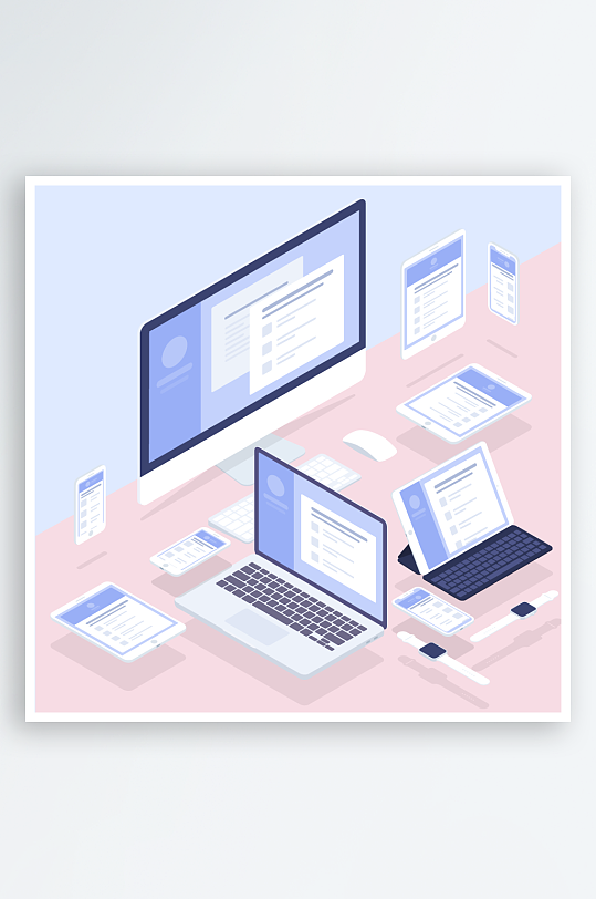 矢量设备插画图片素材-众图网
