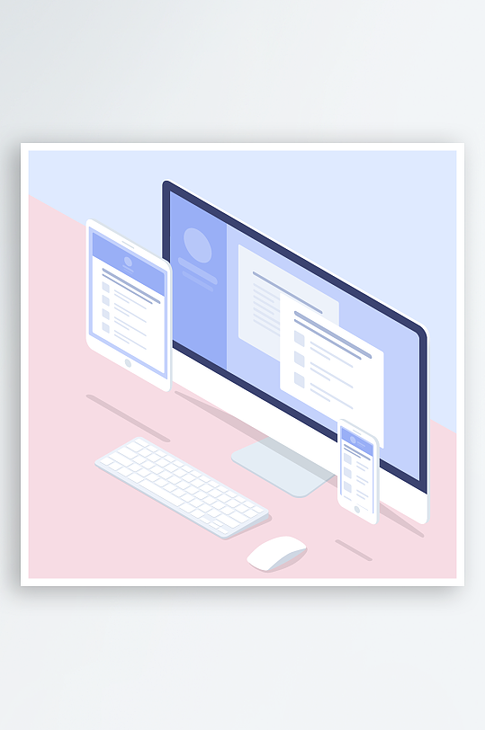 矢量设备插画图片素材-众图网