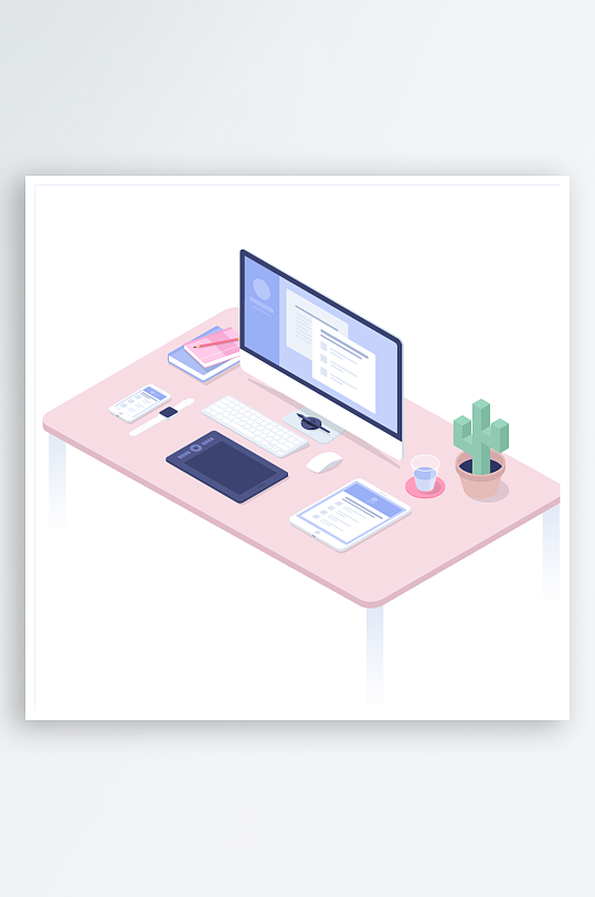 矢量设备插画图片素材-众图网