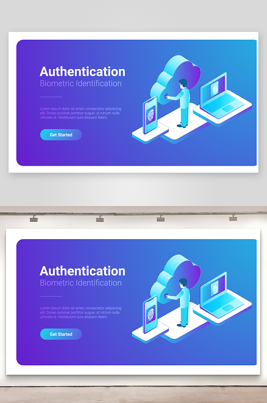 矢量科学办公插画素材-众图网