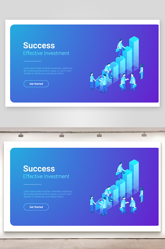 矢量科学办公插画素材-众图网