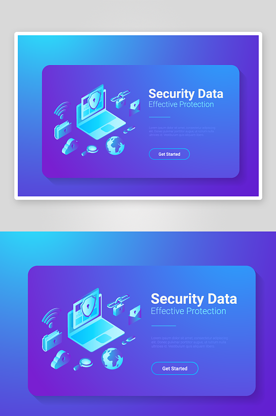 矢量科学办公插画素材-众图网