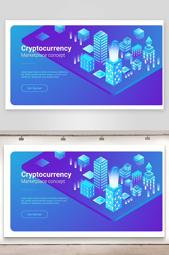 矢量科学办公插画素材-众图网