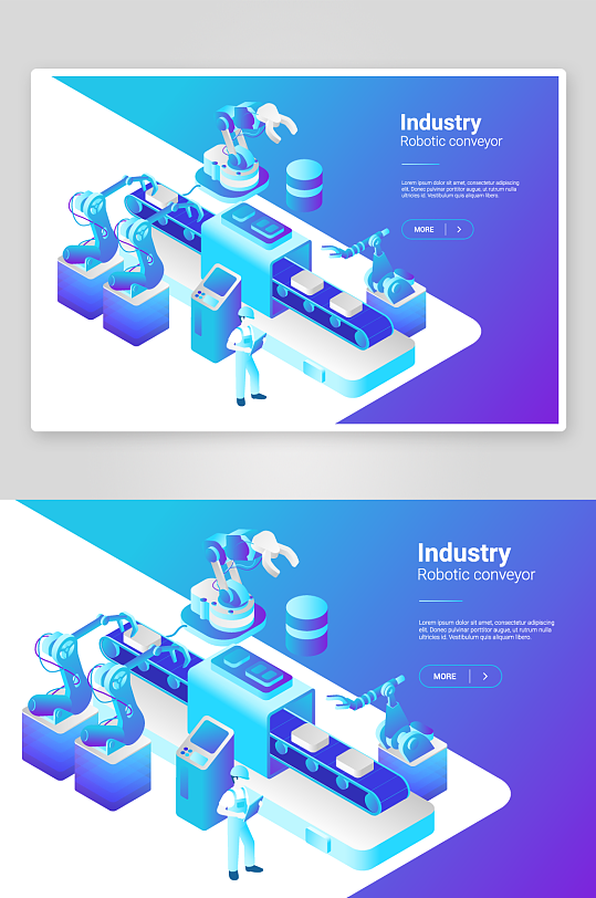 矢量科学办公插画素材-众图网