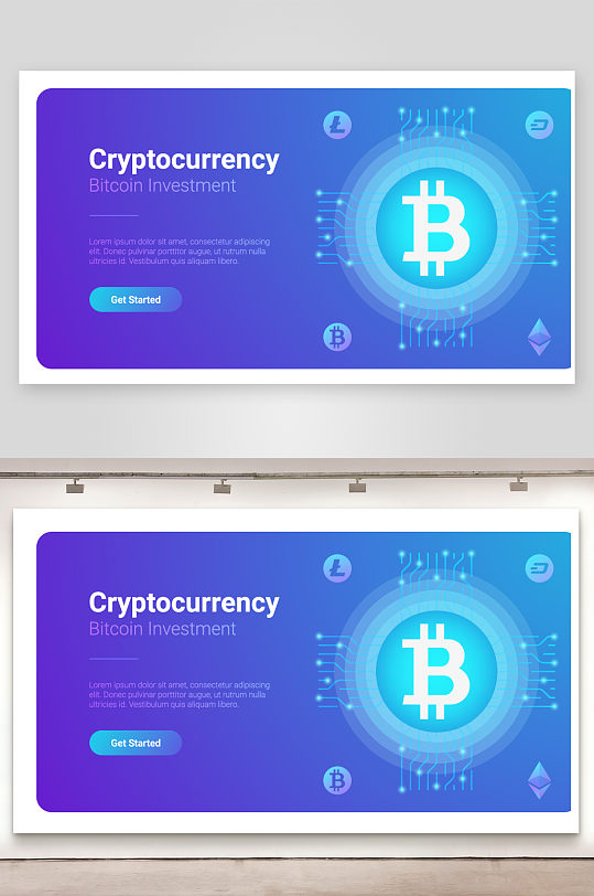 矢量科学办公插画-众图网