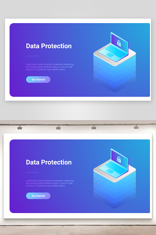 矢量科学办公插画-众图网