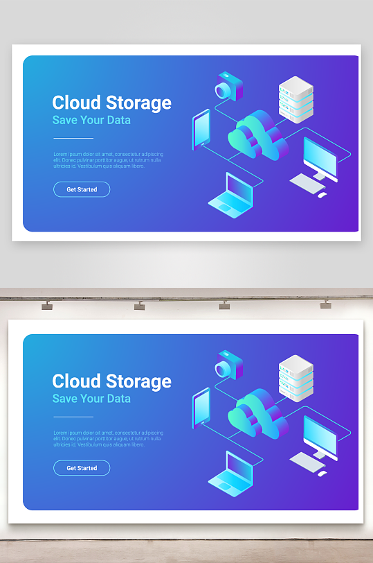 矢量科学办公插画-众图网