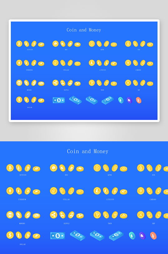 矢量金融插画模版-众图网