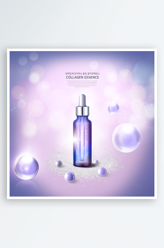 水珠分子背景素材-众图网