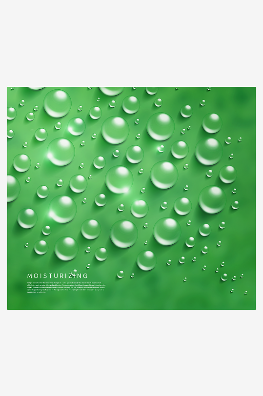 水珠分子背景素材-众图网