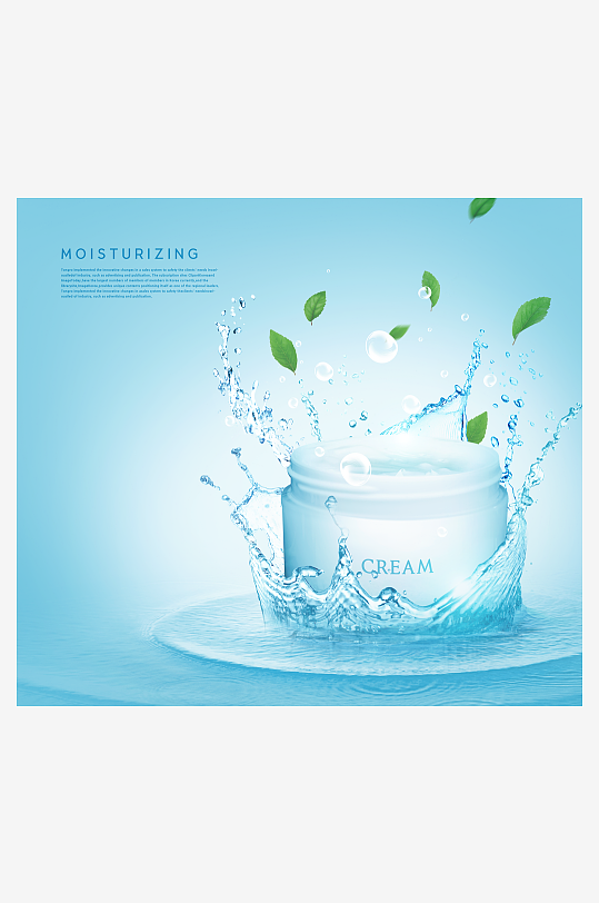 水珠分子背景素材-众图网