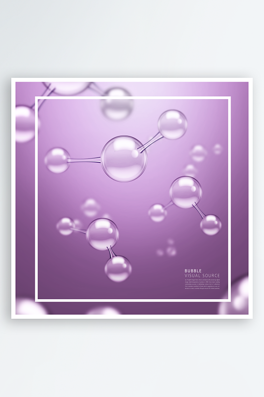 水珠分子背景模板素材-众图网