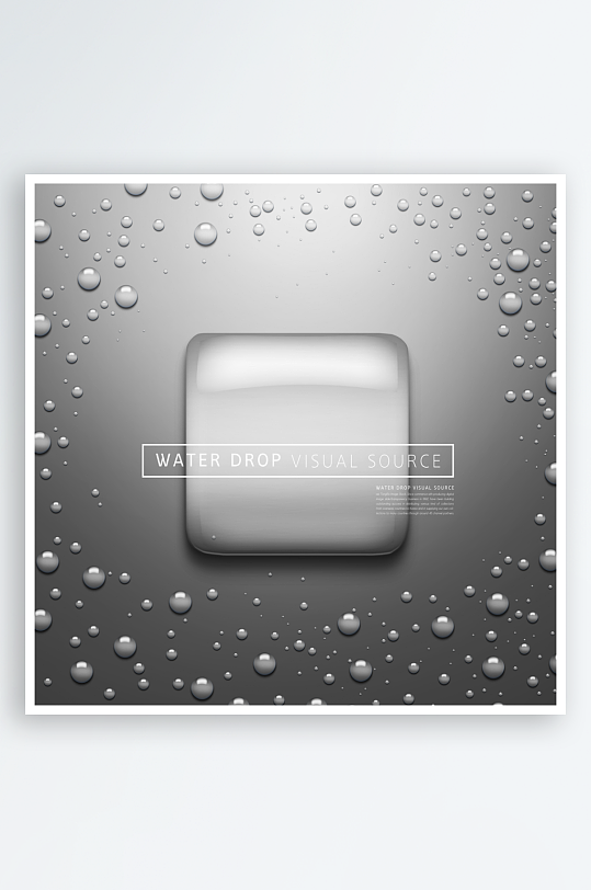 水珠分子背景模板素材-众图网