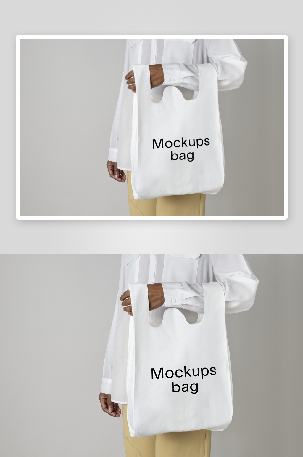 购物袋mockup样机素材素材