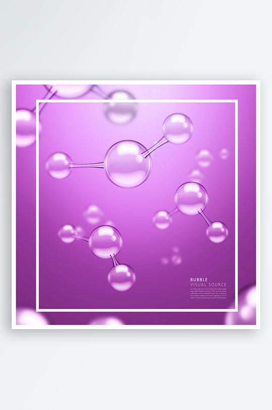水珠分子背景模板素材-众图网