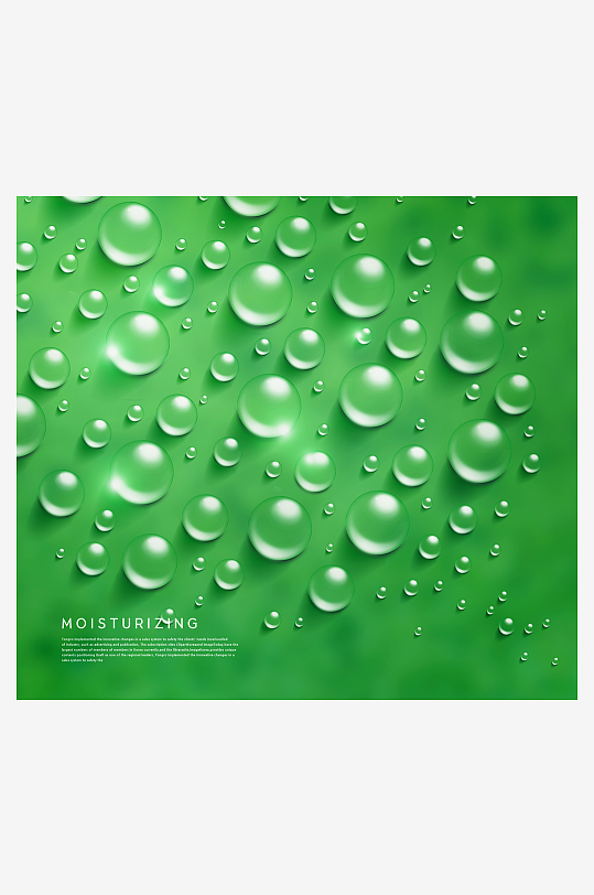 水珠分子背景模板素材-众图网