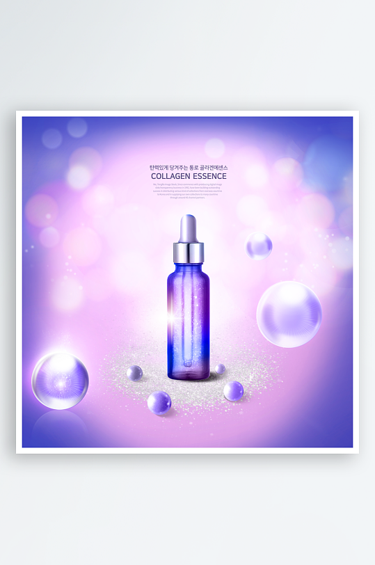 水珠分子背景素材-众图网