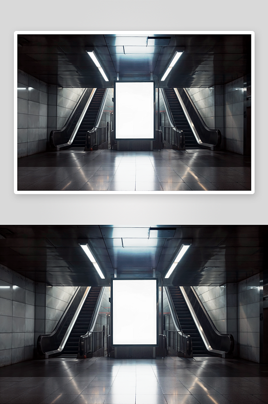 户外广告mockup样机设计素材-众图网