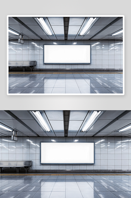 户外广告mockup样机设计素材-众图网