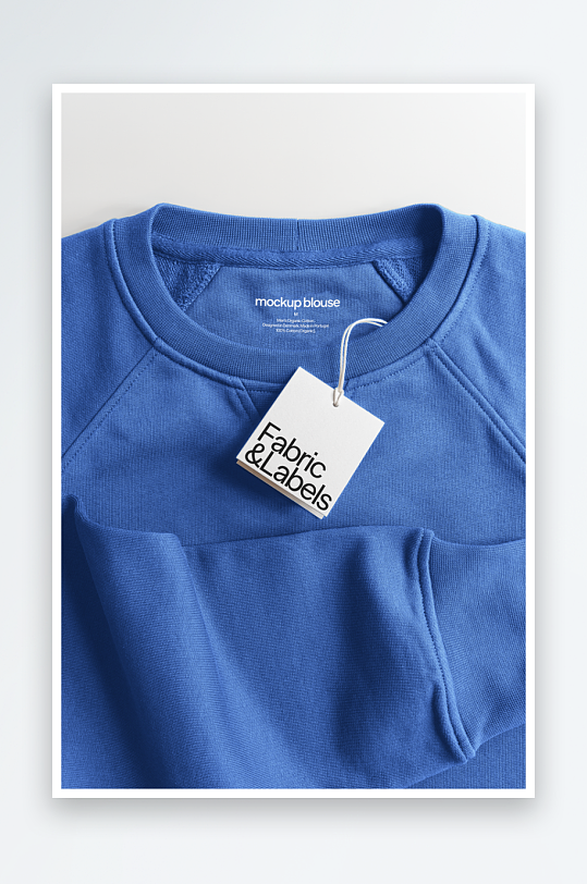 服装吊牌mockup样机设计素材-众图网