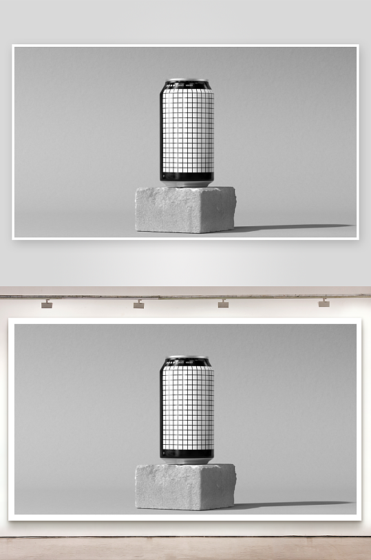 易拉罐mockup样机设计素材-众图网